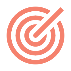 Das Icon zeigt eine Zielscheibe mit einem Pfeil in der Mitte